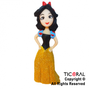 ADORNO PRINCESAS BLANCA NIEVES DELUXE A. PORCELANA FRIA x 1